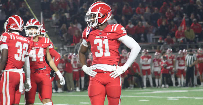 Mater Dei EDGE Nasir Wyatt vs. Sierra Canyon on November 17, 2023.